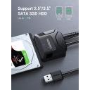 UGREEN SATA to USB 3.0 Adapter Cable for 3.5 2.5 Inch SSD/HDD Hard Drive Reader SATA III Hard Drive Disk Converter Support UASP Compatible with Samsung Seagate WD Hitachi with 12V Power Adapter - Image 4