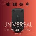 Lenovo 150 Wireless Compact Mouse, 1K DPI Optical sensor, 2.4GHz Wireless Nano USB, 10m range, 3 button Ergonomic - Image 5