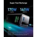 Anker Prime Power Bank, 27,650mAh 3-Port 250W Portable Charger for Travel, TSA-Approved, Smart App, for MacBook Pro/Air, iPhone 16/15/14 Series, Samsung, Laptops, and More - 18 Month Warranty - Image 3