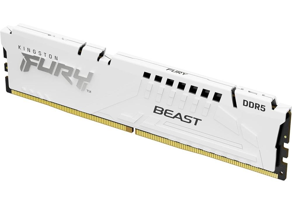 Kingston RAM FURY For Desktop Beast 32GB 5600MHz DDR5 - White
