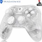 Machenike G1 Pro 1000Hz Wireless Gaming Controller for PC, Windows, Android, iOS, Switch , PC Controller with TMR Joystick Triggers/Gyroscope White