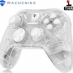 Machenike G1 Pro 1000Hz Wireless Gaming Controller for PC, Windows, Android, iOS, Switch , PC Controller with TMR Joystick Triggers/Gyroscope White