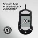 HyperX Pulsefire Saga Lightweight Gaming Mouse Smooth and Snappy HyperX 26K Sensor Enhanced Customization Modular Shell Design Changes NGENUITY Software - Black - Image 2