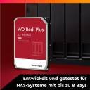 Western Digital 6TB WD Red Plus NAS Internal Hard Drive HDD - 5400 RPM, SATA 6 Gb/s, CMR, 256 MB Cache, 3.5" - WD60EFPX - Image 3