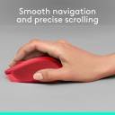 Logitech M330 Silent Mouse, Wireless, (Red) - Image 3