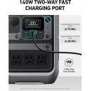 Anker Portable Power Station SOLIX C300, 288Wh LiFePO4 Battery, 300W (600W Surge) Solar Generator, 140W Two-Way Fast Charging, for Outdoor Camping, Traveling, and Emergencies (Solar Panel Optional) 18 Month Warranty - Image 4