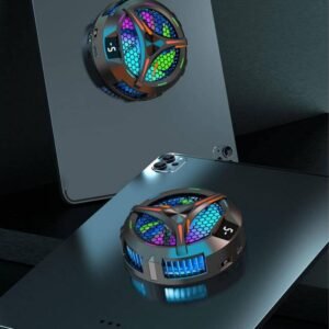 Cell Phone Cooling Pad - Mobile Phone Radiator with Semiconductor Cooling Chip,Portable USB Powered Magnetic Portable Phone Cooling Fan For, Live Broadcast, Outdoor Vlog