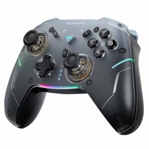Machenike G5Pro V2 1000HZ Wireless Gaming Controller for NS/PC/iOS/Android, PC Controller With Hot-Swappable Joystick,Optical Triggers,Optical Micro Switches,RGB Backlight - Black