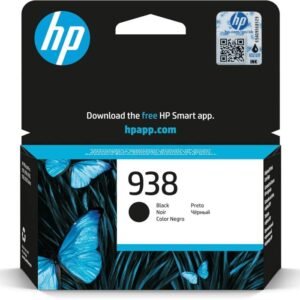 HP|HP 938 Black Original Ink Cartridge|Black|1250 pages|HP OfficeJet Pro 9120, 9123, 9130, 9120b, 9130b, 9720, 9730, 9110b|4S6X8PE