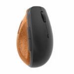 Lenovo Go Wireless Vertical Computer Mouse - Eco Friendly, Ergonomic 45-Degree Grip, Right-Handed, Programmable Buttons – 2.4 GHz USB Receiver, 12 Month Battery Life (Storm Grey)