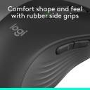 Logitech Left Handed Wireless Mouse Signature M650 L Full Size - 2 Year Battery, Silent Clicks, Customizable Buttons, Bluetooth, PC/Mac/Chromebook - Graphite, Large - Image 5
