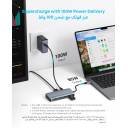 Anker 7-in-1 USB-C Hub, Dual Monitor USB C Docking Station, Dual HDMI Display, 100W Power Delivery, 10Gbps Data Transfers, USB Ports for MacBook Air/Pro, Dell XPS, iPad Pro, and More - 18 Months Warranty - Image 3