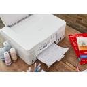 Canon PIXMA G3470 Series MegaTank Wireless Printer BlackPrint 6,000 black ink pages (7,600 in Economy) and 7,700 colour ink pages (8,000 in Economy) - White - Image 5