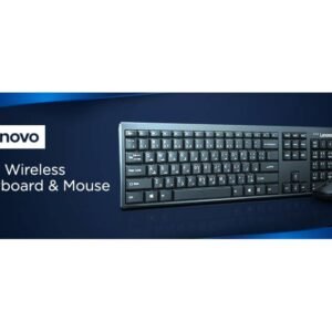 Lenovo 100 USB-A Wireless Combo Keyboard and Mouse AR/EN