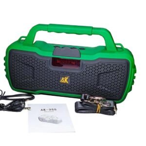 Bluetooth AK-355 Speaker BT/USB/AUX/FM/TF Function