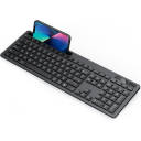 FD K780T Multi-Device Wireless 2.4 Keyboard & Bluetooth for Computer, Phone and Tablet, Windows, Mac Compatible - Speckles Arabic / English - Image 3
