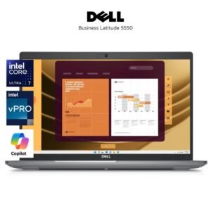 New Laptop Dell Latitude 5550 15 (2024) Intel Core Ultra 7 155U 12-Core AI-Powered A New Era of Battery Management & Enhanced Performance - 3 Years Warranty