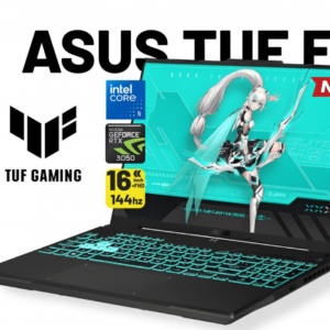 NEW ASUS TUF Gaming F16 FX607VJ Intel® Core™ 5 Processor 210H 4.8 GHz NVIDIA® GeForce RTX™ 3050 Laptop GPU 6GB GDDR6, 16GB DDR4 (Customized), 16-inch FHD+ 144Hz
