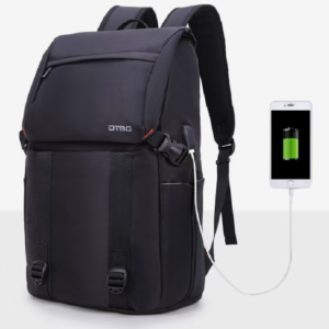 DTBG D-8226W Waterproof Backpack With USB Charging Port for Laptop Up to 17" - Black