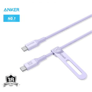 Anker 544 PowerLine USB C to USB C Cable Fast Charging 140W 6ft Cable A80F2 - 18 Month Warranty