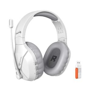Meetion BTH011 Tri-Mode 2.4G Wireless Bluetooth & Wired Gaming Headset -White