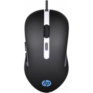 HP G210 Gaming Mouse, USB wired, 4 DPI settings, 3200 MAX DPI, LED lightning, 6 buttons, Optical sensor, Ergonomic Design