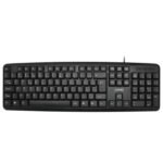 Keyboard Wired Black USB TEC-166