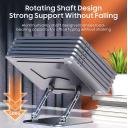 Adjustable Ergonomic Laptop 10-17 inch laptop notebook Stand Aluminum Alloy Standing Foldable Laptop Stand Holder for Office or Home - Image 4