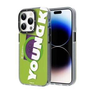 YoungKit colorful series Soft Matte Texture Magsafe -  IPhone 15 Pro Cover - Green