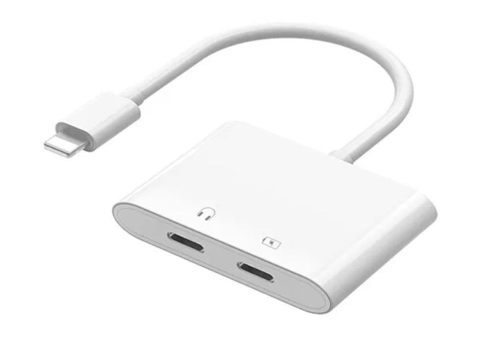 WIWU Audio Converter Lightning to Dual Lightning LT01 Plus