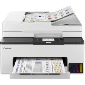 Canon MAXIFY GX2040 Ink Tank All-in-One Wireless & Network Multi-function Machine (Copy/Print/Scan/Fax) w/ Automatic Document Feeder - White