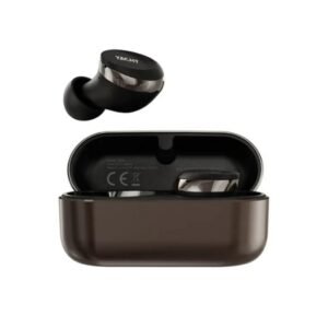 HiFuture Yacht True Wireless Bluetooth Earphone TWS Earbuds ENC Metallic Case Qualcomm APTX Type C Superior Sound and Bass CVC 8.0 Comfort Fit IPX7 - Black Gold