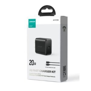 JOYROOM JR-TCF06 PD 20W Charger  / With a C to L Cable 1m Smart chip, safe for battery Charging with less heat, harmless to phone / 18 Months Warranty
