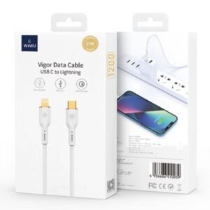 WIWU YQ01 27W Vigor Type-C To Lightning Data Cable 1.2m