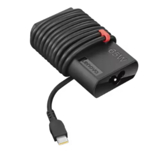 Original Lenovo ThinkPad Charger 65W Slim AC Adapter (USB Type-C) Designed Slimmer size and Cable Management - 1 Year Warranty