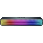 RGB USB Bluetooth Desktop Computer Speakers Stereo Sound Bar 3.5mm Jack For PC