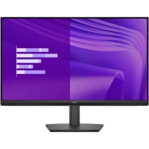 Dell E2425HM Essential Flat Monitor 24" FHD IPS @100HZ, Wide viewing angle Slim Bezel Display w/ DP, HDMI, VGA - Black
