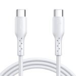 JOYROOM SA26-CC3 Flash Charge Series 60W USB-C / Type-C to USB-C / Type-C Fast Charging Data Cable, Cable Length: 1m(White)