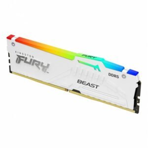 Kingston 16 GB RAM FURY HyperX Beast 6000MT/s DDR5 RGB Memory Style and Performance - White