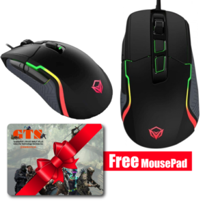 Meetion Professional Macro Gaming Mouse RGB POSEIDON G3360