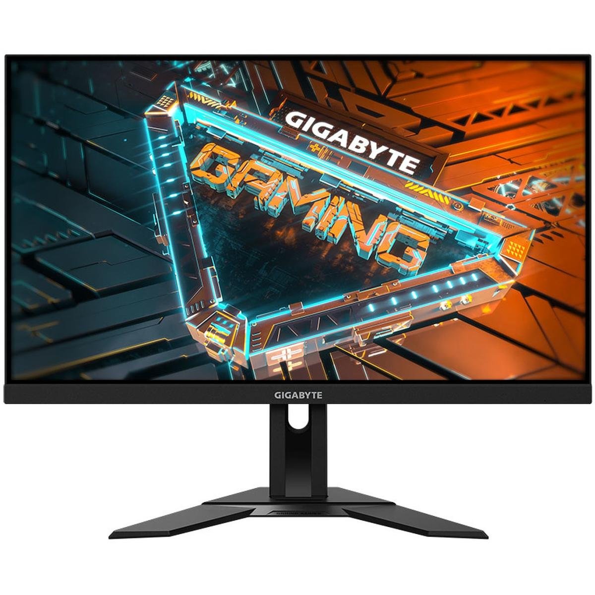 GIGABYTE (G24F 2) 24" FHD 1080p Flat Gaming Monitor, SS IPS, 165Hz/OC 180Hz, 1ms, AMD FreeSync Premium, HDR Ready, 125%% sRGB, 95% DCI-P3 w/ Bezel-Less Design, Height Adjustable