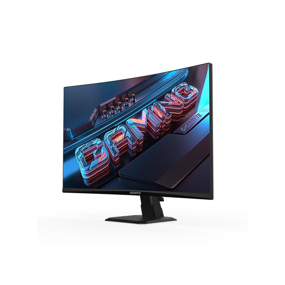 GIGABYTE (GS27FC) 27" FHD 1080p Curved Gaming Monitor, VA, 180Hz, 1ms, AMD FreeSync Premium, HDR Ready, 108% sRGB, 90% DCI-P3 w/ Bezel-Less Design - Image 2