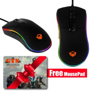 Meetion Chromatic Wired Gaming Mouse RGB GM20