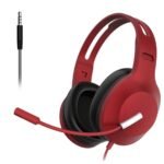 GM2001 Gaming Headset with mic 3.5mm -Red