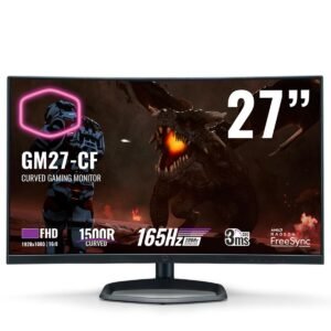 COOLER MASTER GM27-CF  27" FHD 165HZ 3MS GTG 1500R CURVE