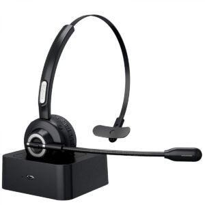 Wireless BH-M97 Headset with Stand Rechargeable