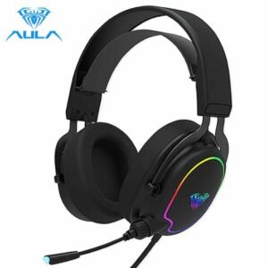 Pro Streaming Gaming KR-GM402 headsets with RGB light 7.1 surround for PC Laptop Computer PS4 PS5