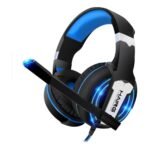 SADES SA818 Gaming Headset PS4 Headset, Xbox One Headset with Mic, PC Headset Over-Ear Headphones for PC, PS4, Xbox One, Laptop (Blue)