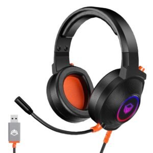 Meetion HP012 RGB 7.1  Virtual Surround Sound Gaming Headset USB