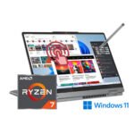 Lenovo Laptop IdeaPad Flex 5 14ABR8 | AMD Ryzen™ 7 7730U 16GB DDR4,14" WUXGA (1920x1200) IPS Touch 300nits Windows 11 Home with Lenovo® Digital Pen - Arctic Grey